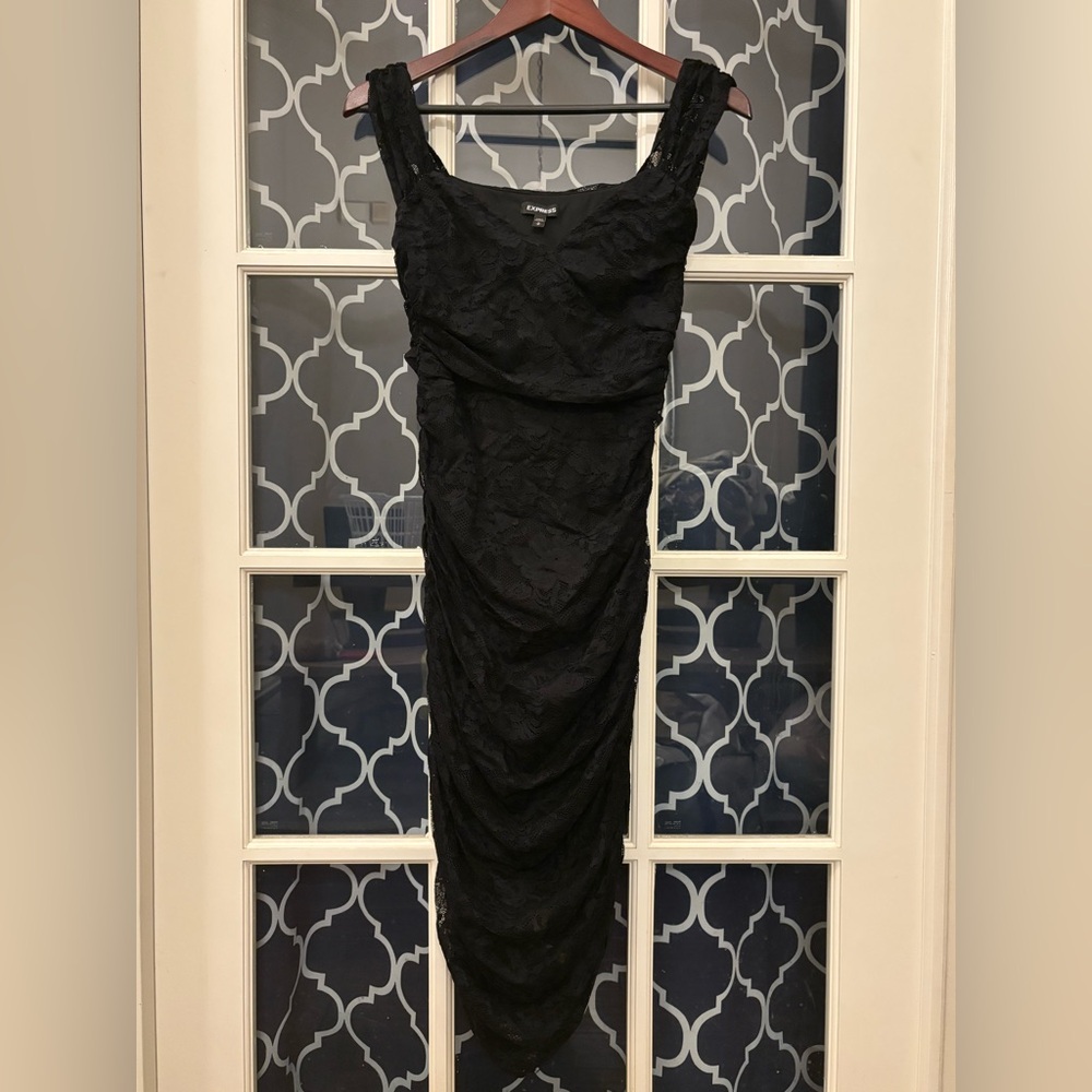 Express Black Sleeveless Dress - Like New!